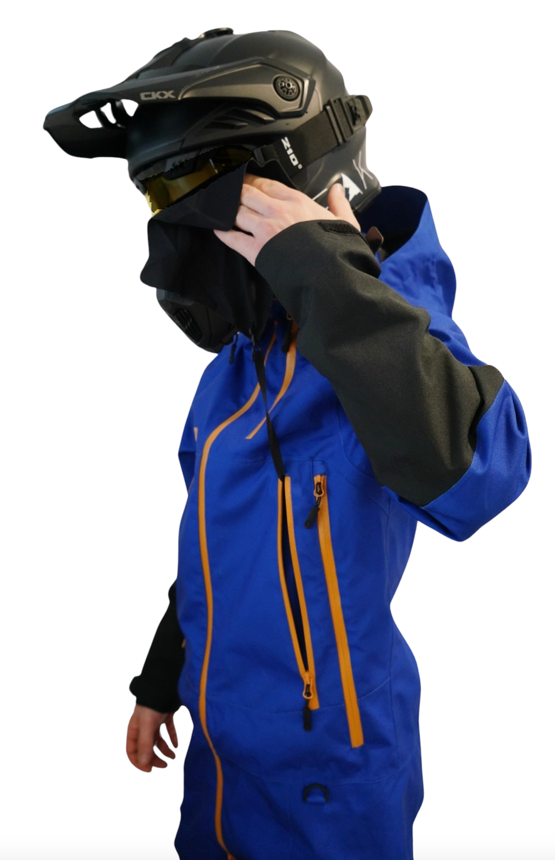 W25 - MONOSUIT NAVY BLUE AND BLACK INSULATED