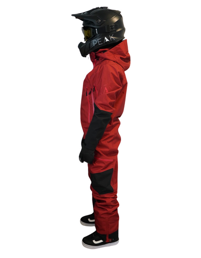 W25 - MONOSUIT RED AND BLACK INSULATED