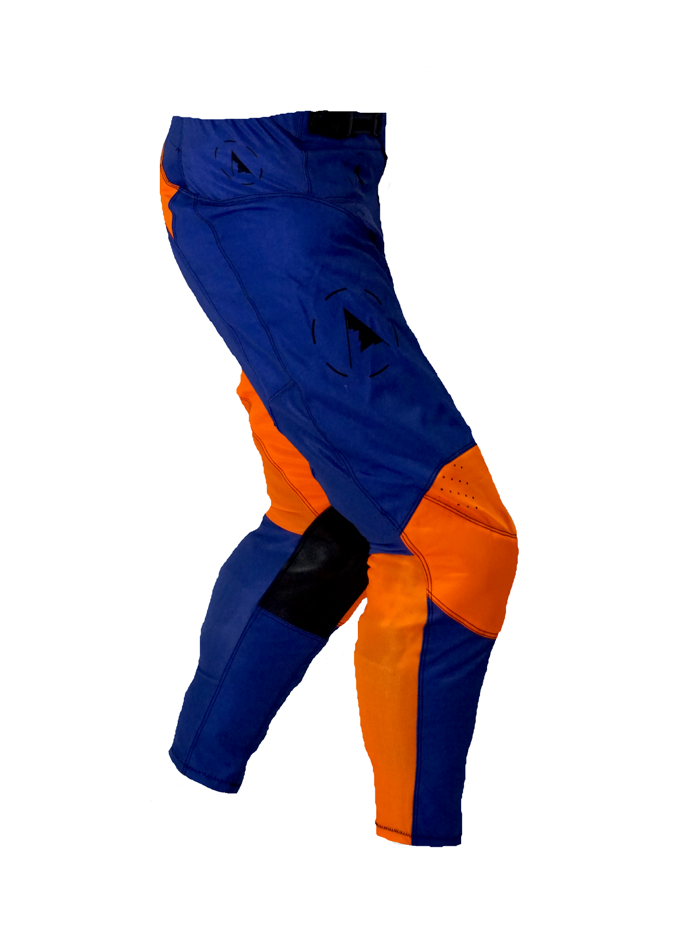 Pants Mx 22 - Orange and Blue