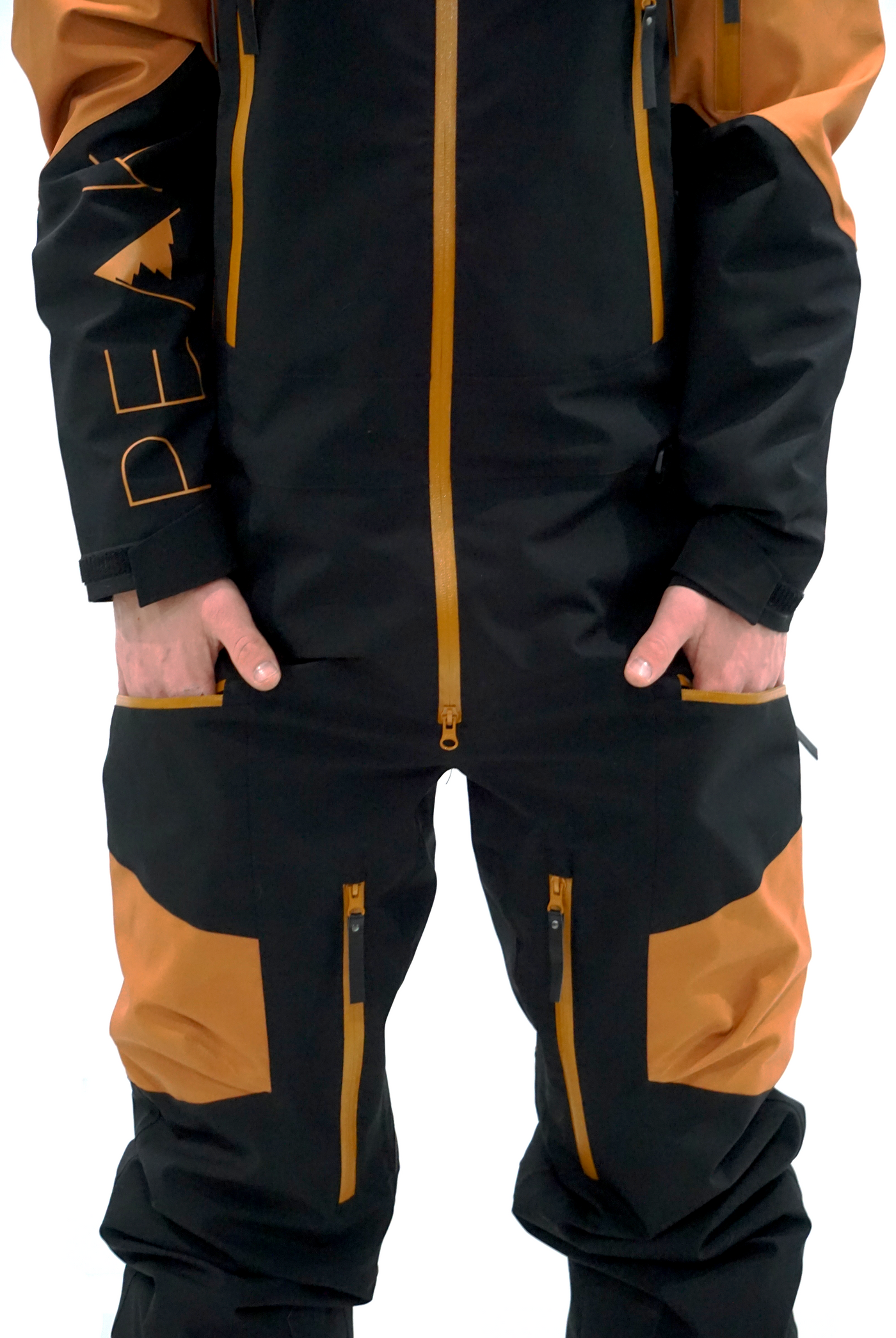 Monosuit W23 - Black and Brown Insulated