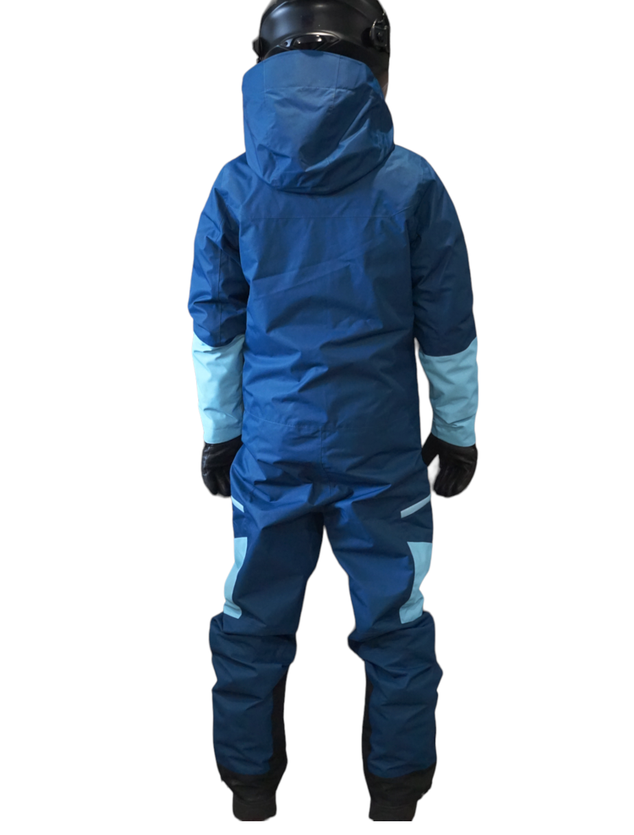W24 MONOSUIT - NAVY AND BABY BLUE NON INSULATED