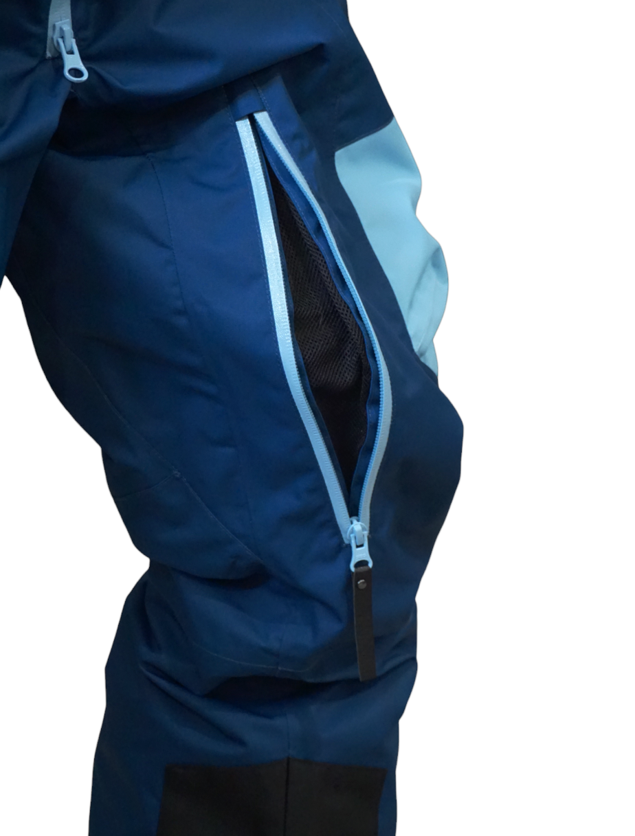 W24 MONOSUIT - NAVY AND BABY BLUE INSULATED